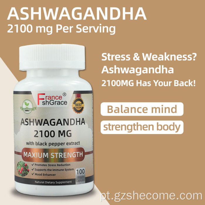 Cápsulas de Ashwagandha Stress Organic Ashwagandha